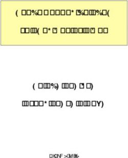 RECOMMANDATION POUR LA PRATIQUE CLINIQUE RHINOSINUSITES INFECTIEUSES AIGUËS - Argumentaire - ORL France