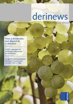 Titres à dividendes: tout dépend de la sélection