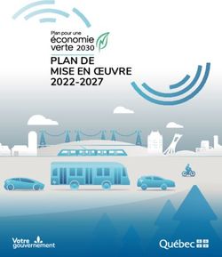PLAN DE MISE EN &OElig;UVRE 2022-2027 - Gouvernement du Qu&eacute;bec