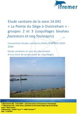 Etude sanitaire de la zone 14.041 " La Pointe du Si&egrave;ge &agrave; Ouistreham " - groupes 2 et 3 (coquillages bivalves fouisseurs et non fouisseurs)