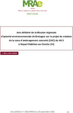 Avis d&eacute;lib&eacute;r&eacute; de la Mission r&eacute;gionale d'autorit&eacute; environnementale de Bretagne sur le projet de cr&eacute;ation de la zone d'am&eacute;nagement concert&eacute; (ZAC) du ...