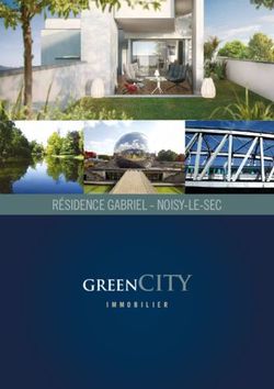 GREEN CITY R&Eacute;SIDENCE GABRIEL - NOISY-LE-SEC - Azur InterPromotion