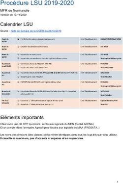 Proc&eacute;dure LSU 2019-2020 - MFR de Normandie Version du 19/11/2020 - Gestibase