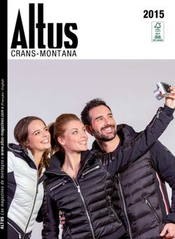 CRANS-MONTANA 2015 - Altus Magazines