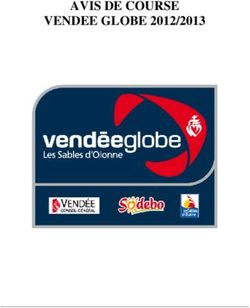 AVIS DE COURSE VENDEE GLOBE 2012/2013