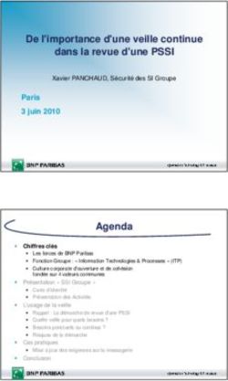 De l'importance d'une veille continue dans la revue d'une PSSI