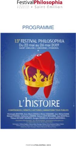 PROGRAMME - festival Philosophia
