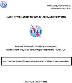 UNION INTERNATIONALE DES TELECOMMUNICATIONS - the UNGM