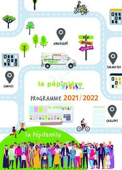 PROGRAMME 2021/2022 la P&eacute;pifamily - La P&eacute;pini&egrave;re