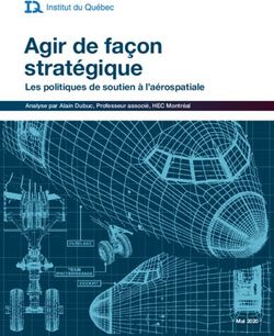 Agir de façon stratégique - Les politiques de soutien à l'aérospatiale Analyse par Alain Dubuc, Professeur associé, HEC Montréal - Aerospace ...