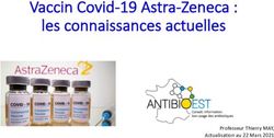 Vaccin Covid-19 Astra-Zeneca : les connaissances actuelles - Professeur Thierry MAY, Actualisation au 22 Mars 2021 - AntiBioEst
