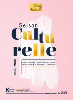 Relle Cultu Saison - Ville de Pessac