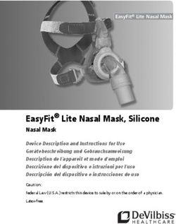 EASYFIT LITE NASAL MASK, SILICONE - NASAL MASK