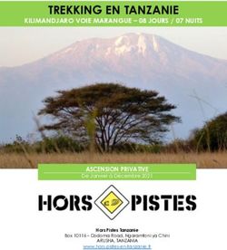 TREKKING EN TANZANIE KILIMANDJARO VOIE MARANGUE - 08 JOURS / 07 NUITS - ASCENSION PRIVATIVE - Hors Pistes Tanzanie