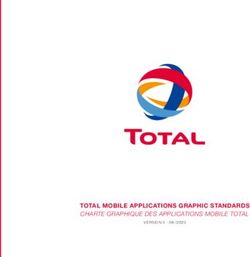 TOTAL MOBILE APPLICATIONS GRAPHIC STANDARDS - CHARTE GRAPHIQUE DES APPLICATIONS MOBILE TOTAL