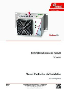 TC-MINI Refroidisseur de gaz de mesure - Bühler Technologies GmbH