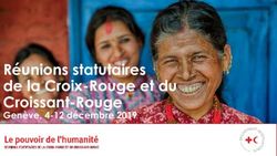R&eacute;unions statutaires de la Croix-Rouge et du Croissant-Rouge - Gen&egrave;ve, 4-12 d&eacute;cembre 2019