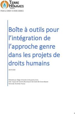 Bo&icirc;te &agrave; outils pour l'int&eacute;gration de l'approche genre dans les projets de droits humains