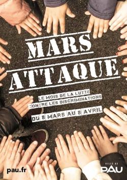 Du 8 mars au 8 avril contre les discriminations - Ville de Pau