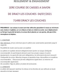REGLEMENT & ENGAGEMENT - 1ERE COURSE DE CAISSES A SAVON DE DRACY LES COUCHES 04/07/2021 71490 DRACY LES COUCHES