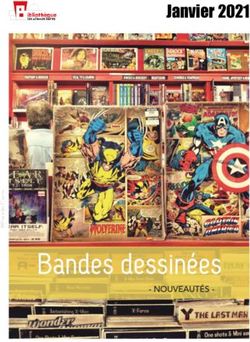 Janvier 2021 - Biblioth&egrave;que des Champs Libres