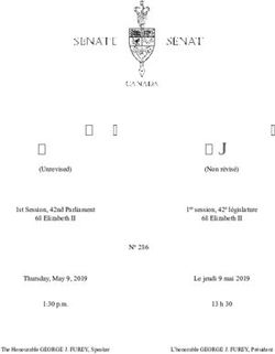 JOURNALS OF - Senate of Canada