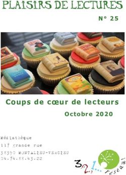 PLAISIRS DE LECTURES - Coups de coeur de lecteurs - N 25 - Octobre 2020 - Espace Numérique de la médiathèque ...