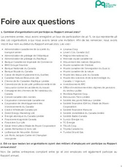 Foire aux questions - The Prosperity Project