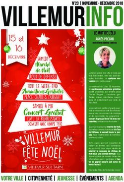 Villemurinfo Le mot de l'élu Agnès Pregno - Mairie ...