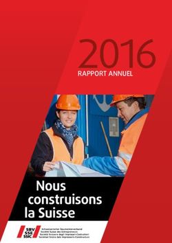 2016 Nous construisons la Suisse - Baumeisterverband