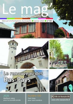 Le mag' - Bas-Pays Le renouveau des - Ville de Romainville