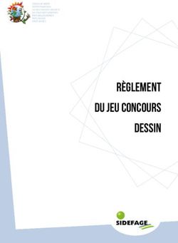 Règlement du jeu concours dessin - SIDEFAGE