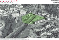 PreSentation 26 mai 2016 - &eacute;tude de faisabilit&eacute; urbanistique et technique de la couverture d'autoroute - boveresses farra & zoumboulakis ...