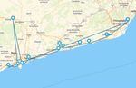 Route de Barcelone aux plages infinies de la Costa Daurada