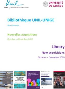 Bibliothèque UNIL-UNIGE Library - New acquisitions Oktober - December 2019 - IUKB