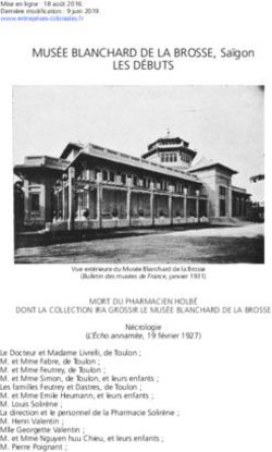 LES DÉBUTS MUSÉE BLANCHARD DE LA BROSSE, Saïgon - Entreprises coloniales