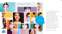 Rapport à la société - KBC Group