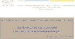 LES TRAVAUX DE RESTAURATION DE LA DIGUE DE FR&Eacute;MIG&Egrave;RE-FA&Iuml;NE (26) - Plan Rh&ocirc;ne