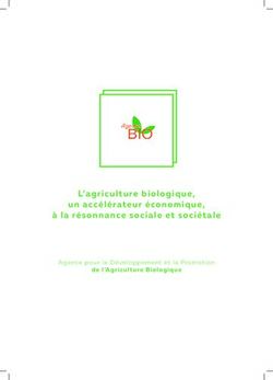 L'agriculture biologique, un accélérateur économique, à la résonnance sociale et sociétale - Agence pour le Développement et la Promotion - Agence BIO
