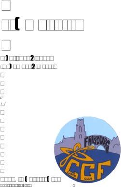 Feuille Info Hiver 2019 - 2020 (novembre - mars) Cano&euml; Club Fribourg - www.kayakfribourg.ch - Cano&eacute; Club Fribourg