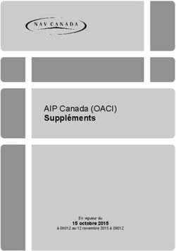 AIP Canada (OACI) Suppléments - 15 octobre 2015