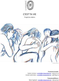 C'EST TA VIE Projet de cr&eacute;ation - Compagnie 3637