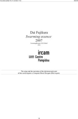 Dai Fujikura Swarming essence 2007 - Ircam