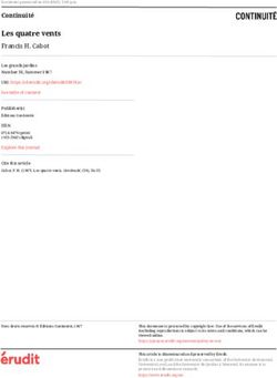 Les quatre vents Francis H. Cabot - Continuit&eacute; - &Eacute;rudit