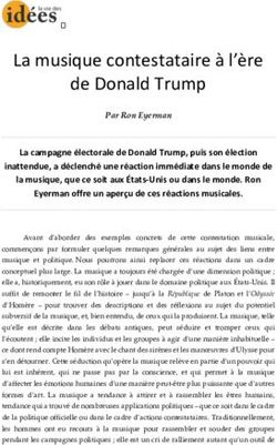 La musique contestataire à l'ère de Donald Trump - La Vie des idées