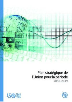 Plan stratégique de l'Union pour la période 2016 - 2019 - ITU