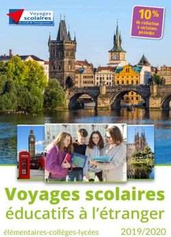 Voyages scolaires éducatifs à l'étranger - 10 % - Ligue de l'enseignement 41