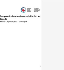 Comprendre la connaissance de l'océan au Canada - Rapport régional pour l'Atlantique