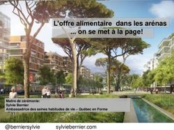 L'offre alimentaire dans les arénas ... on se met à la page! - @berniersylvie sylviebernier.com - aqairs