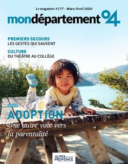 ADOPTION Une autre voie vers la parentalit&eacute; - Le magazine #177 - Mars/Avril 2020 - D&eacute;partement des Alpes-de-Haute-Provence